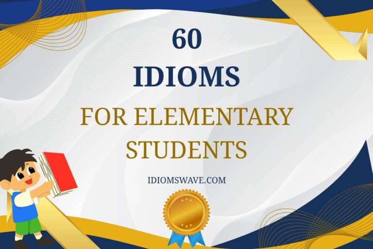 idioms for elementary students
