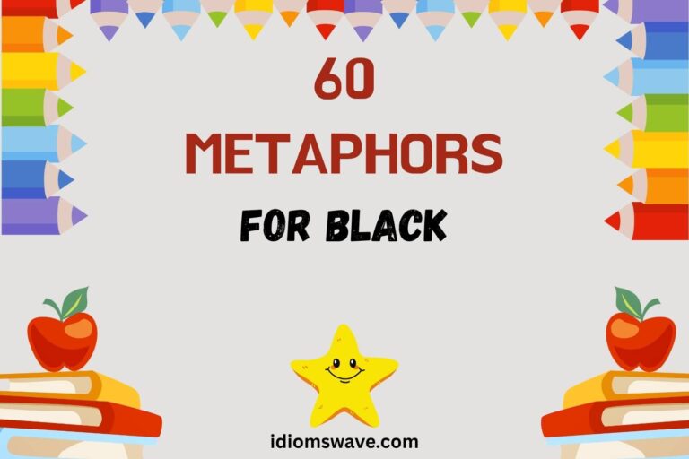 metaphors for black