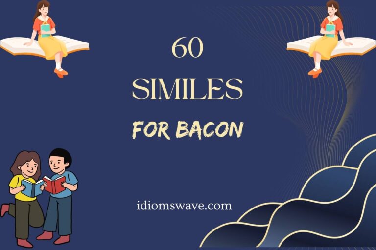 similes for bacon