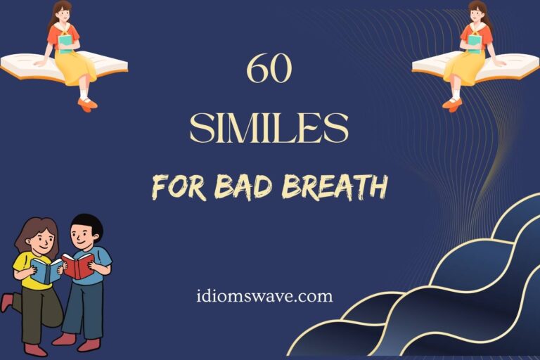 similes for bad breath