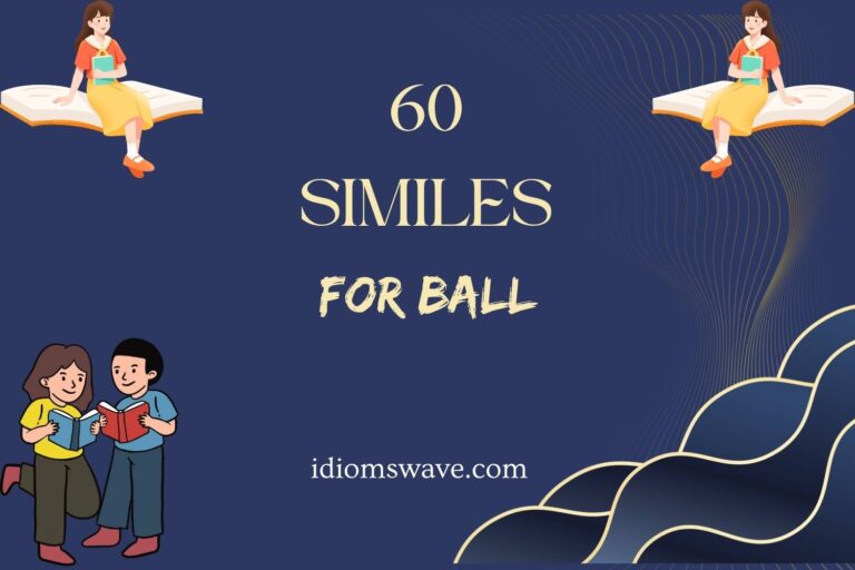similes for ball