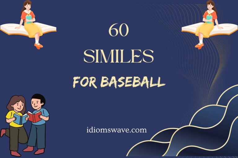 similes for baseball