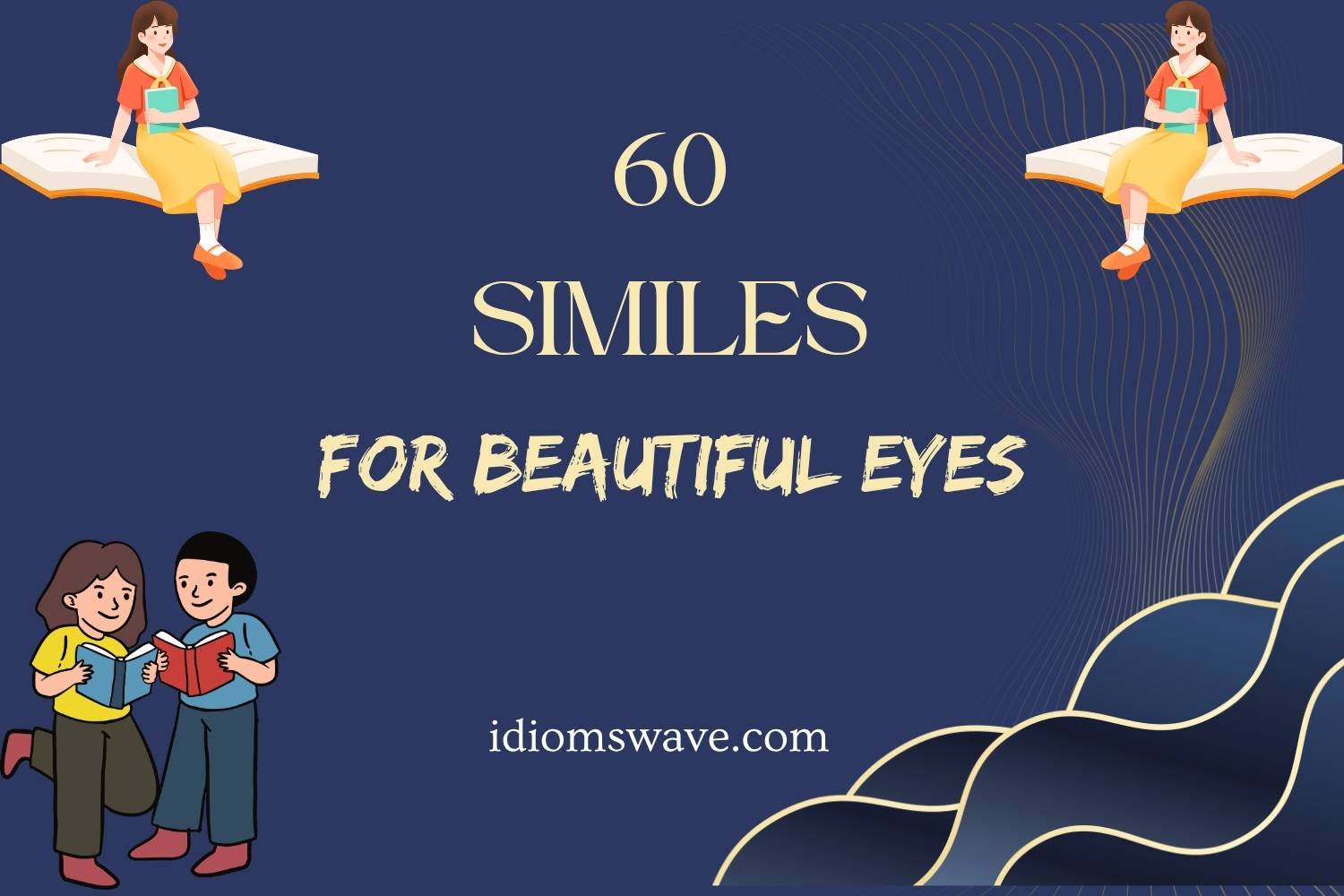 similes for beautiful eyes