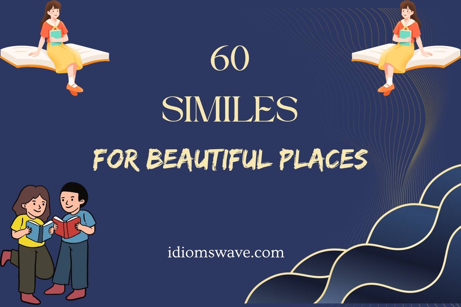 similes for beautiful places