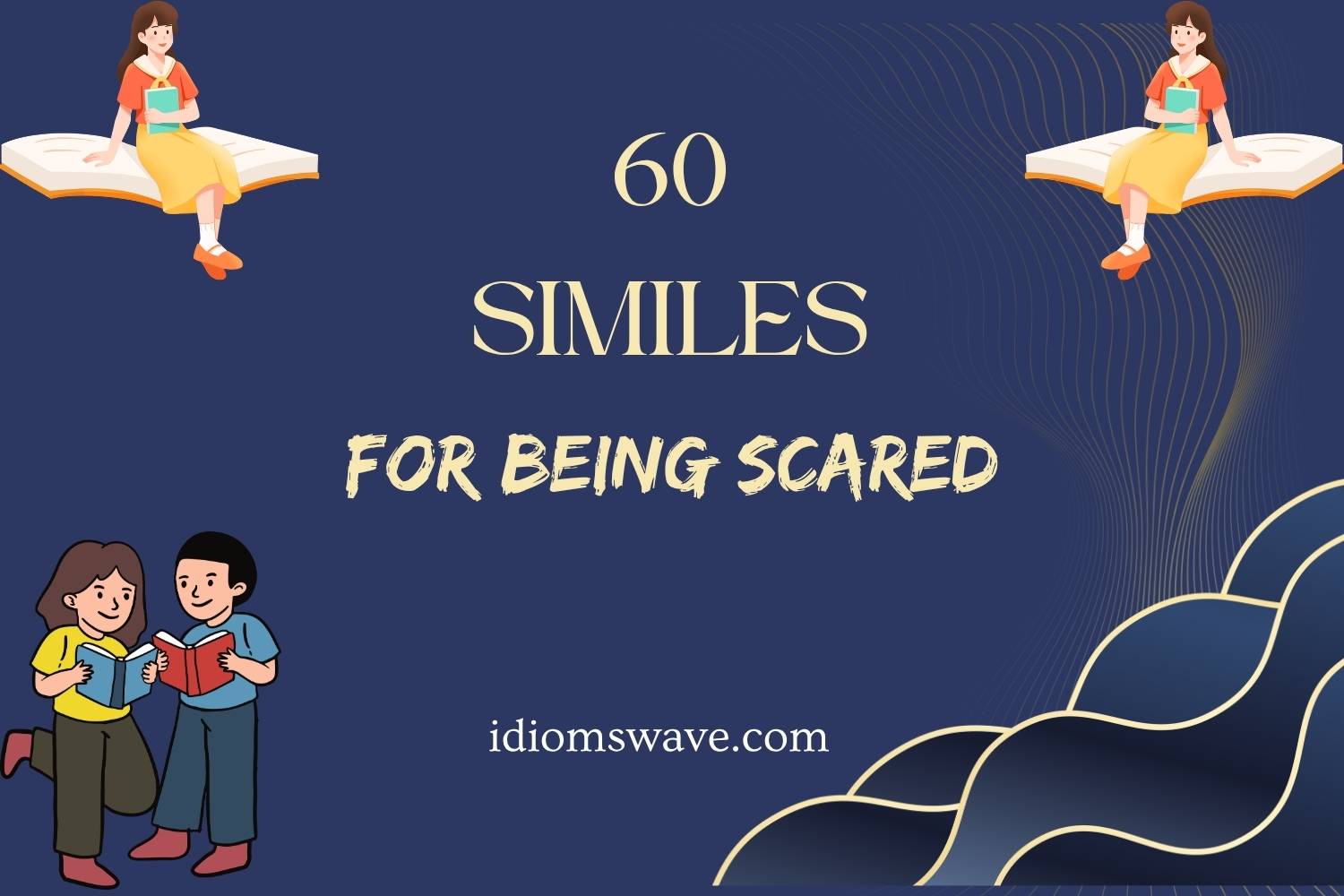 similes for being scared